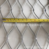 厂家定做304 316不锈钢卡扣绳网 高空防坠钢丝绳网动物园防护网